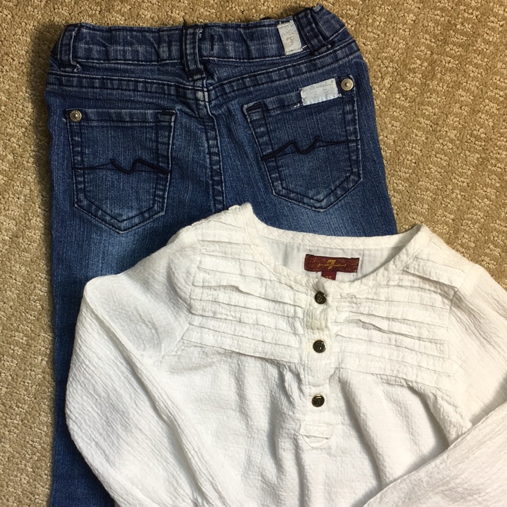 Kid's 7's For All Mankind Set